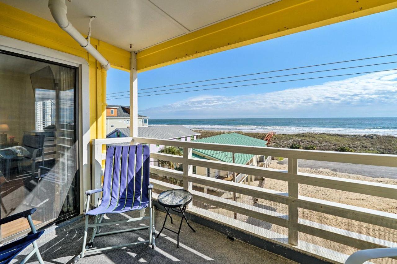 דירות קרולינה ביץ' Breezy Beach Retreat With 180-Degree Ocean Views! מראה חיצוני תמונה