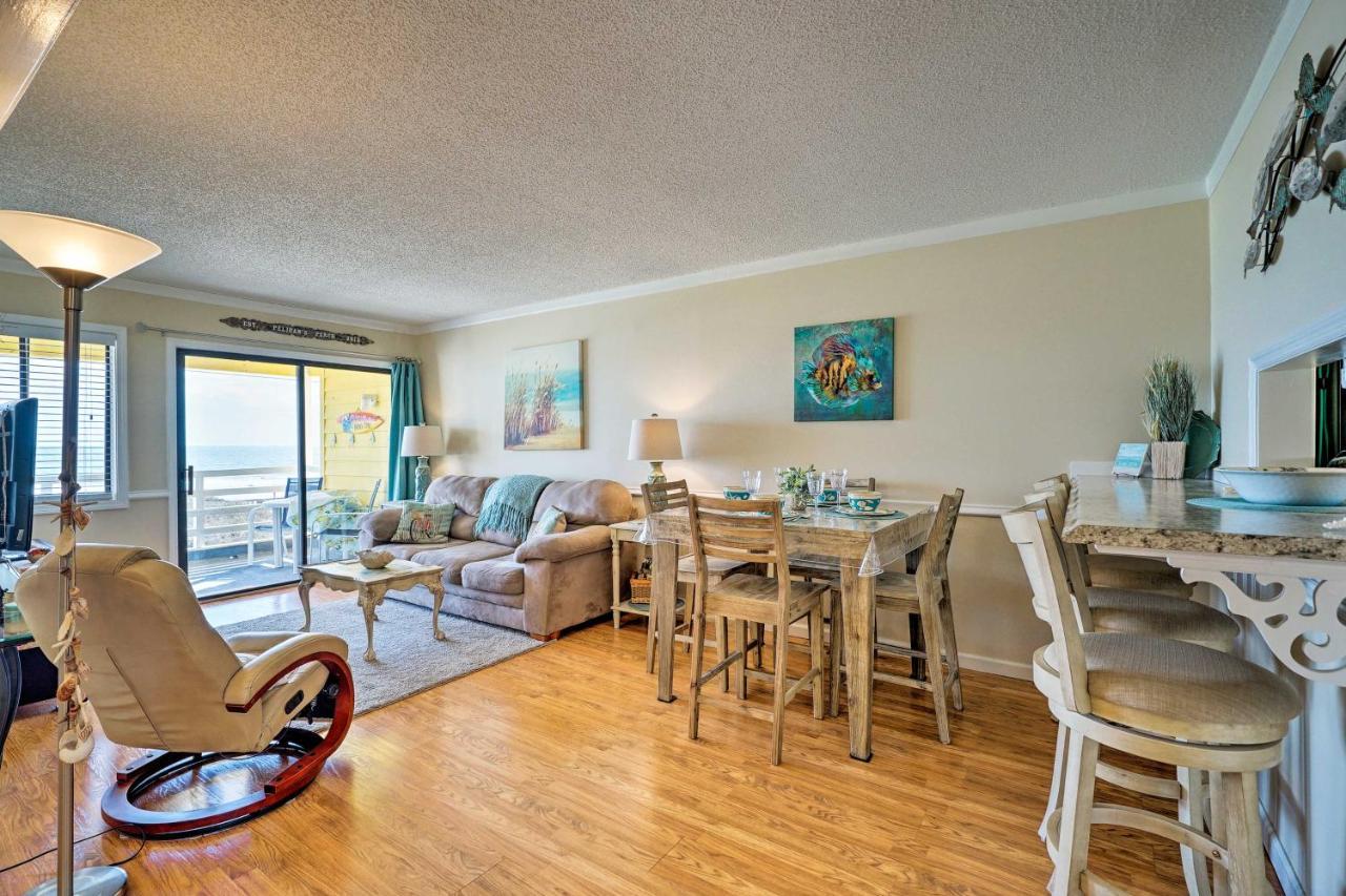 דירות קרולינה ביץ' Breezy Beach Retreat With 180-Degree Ocean Views! מראה חיצוני תמונה