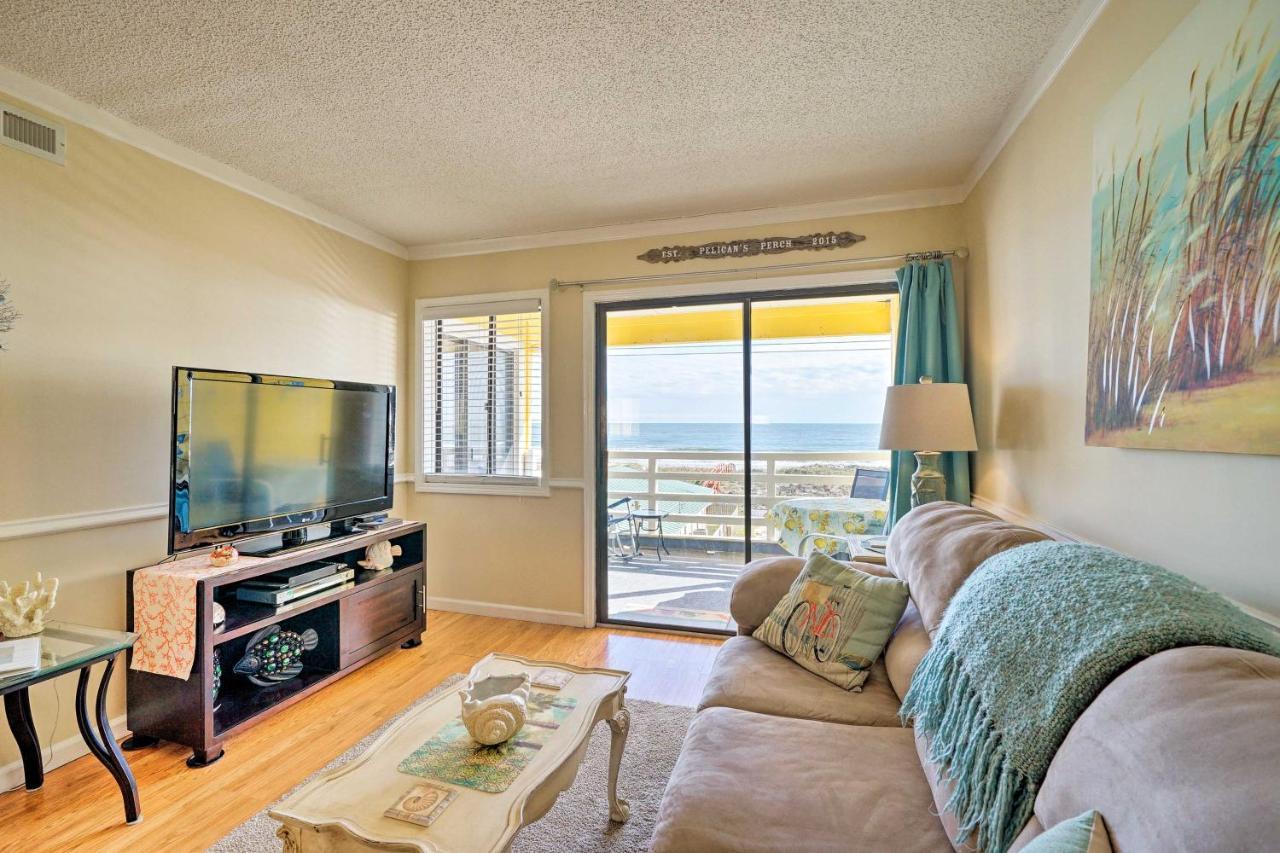 דירות קרולינה ביץ' Breezy Beach Retreat With 180-Degree Ocean Views! מראה חיצוני תמונה