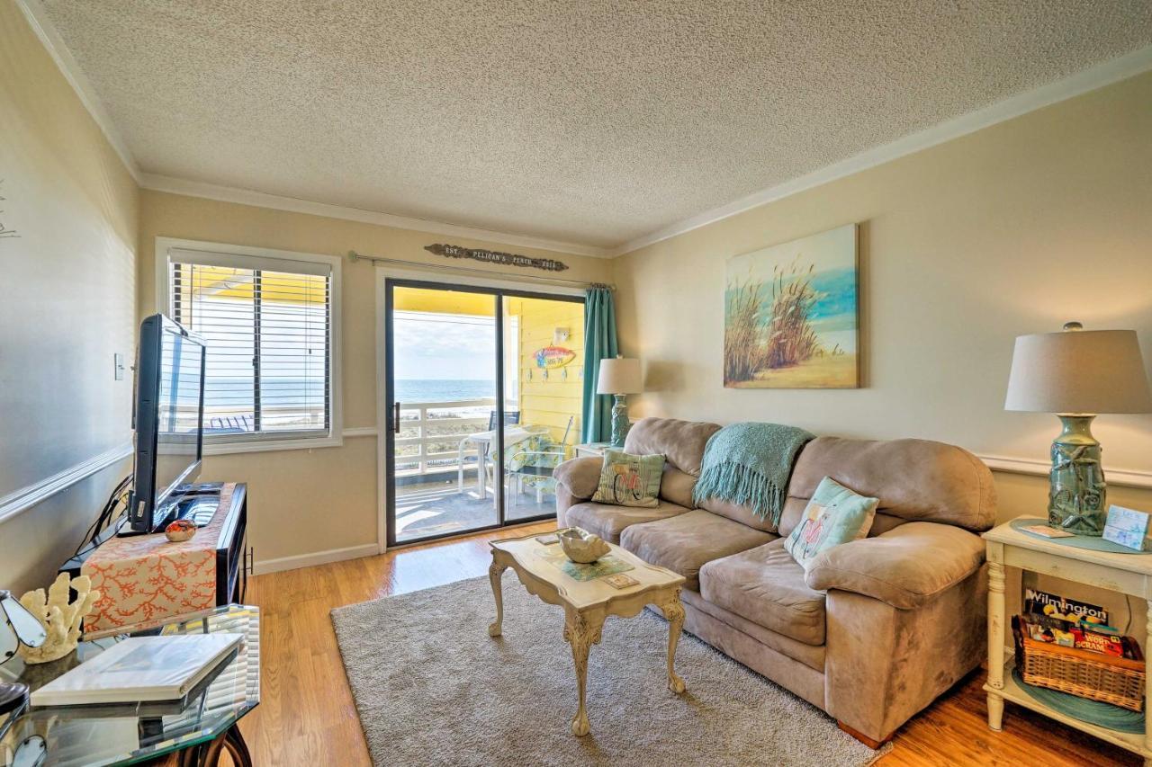 דירות קרולינה ביץ' Breezy Beach Retreat With 180-Degree Ocean Views! מראה חיצוני תמונה