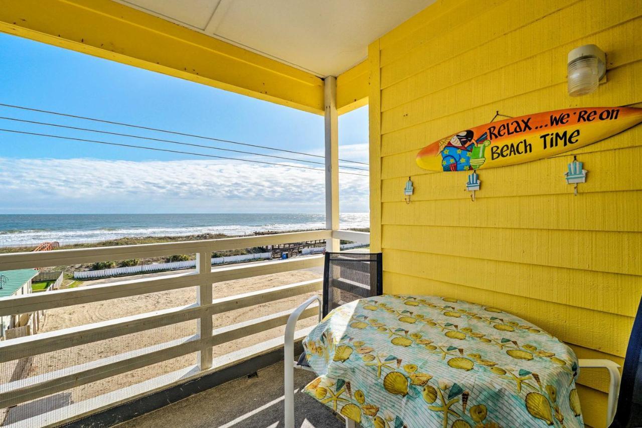 דירות קרולינה ביץ' Breezy Beach Retreat With 180-Degree Ocean Views! מראה חיצוני תמונה