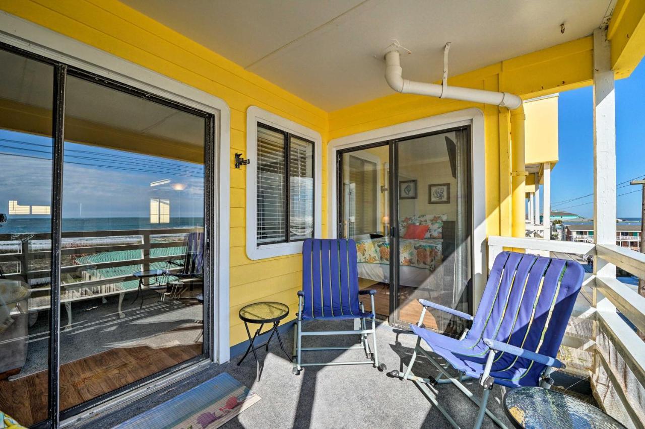 דירות קרולינה ביץ' Breezy Beach Retreat With 180-Degree Ocean Views! מראה חיצוני תמונה
